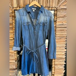 Old Navy Denim Wrap Dress